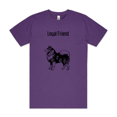 Loyal Friend - Mens Block T shirt Thumbnail