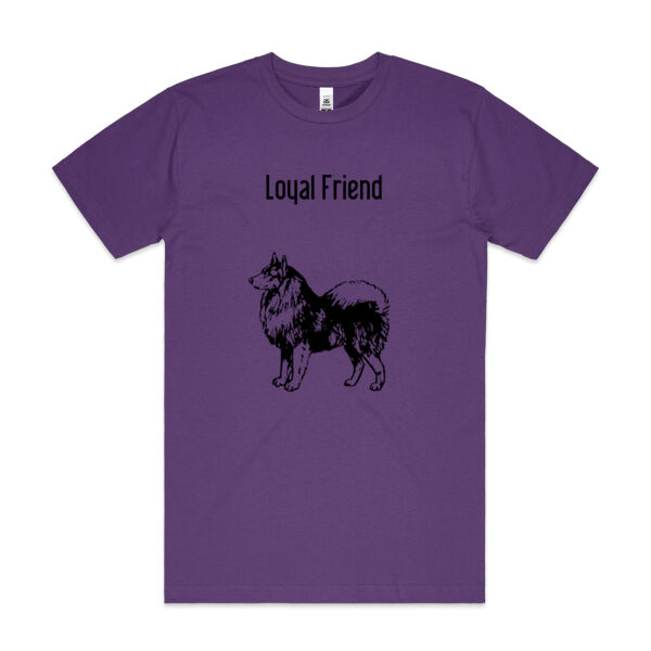Loyal Friend - Mens Block T shirt Thumbnail
