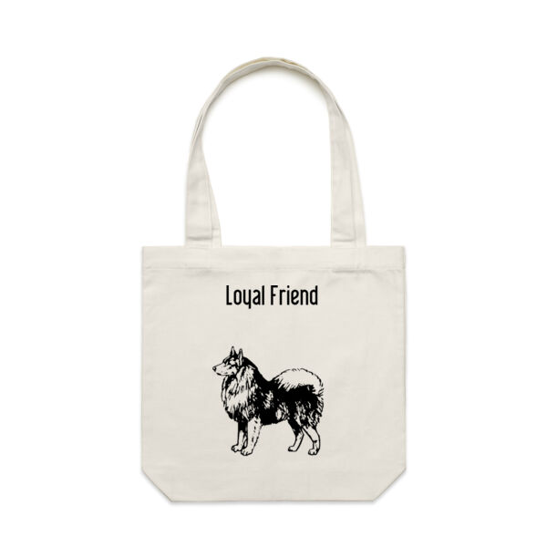 Loyal Friend - Carrie Tote Bag  Thumbnail