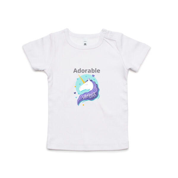 Adorable Baby_Unicorn - Kids Wee Tee Thumbnail