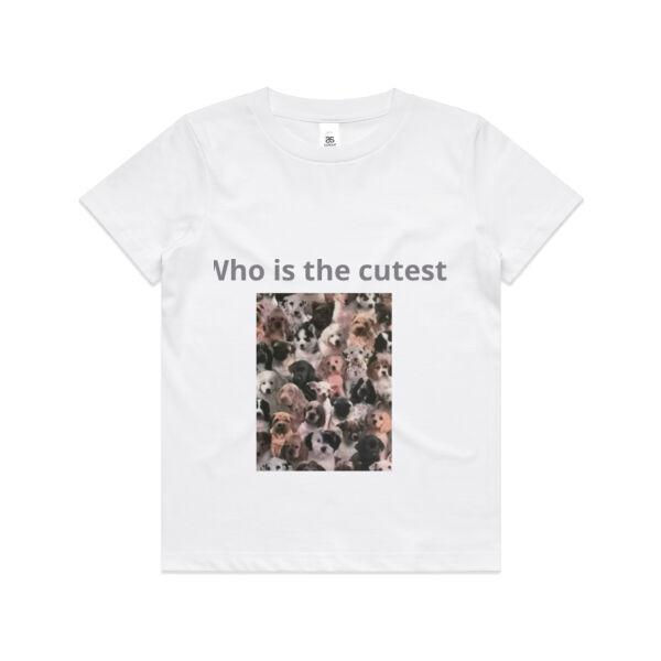 Who is the cutest?  - Kids Youth T shirt Thumbnail