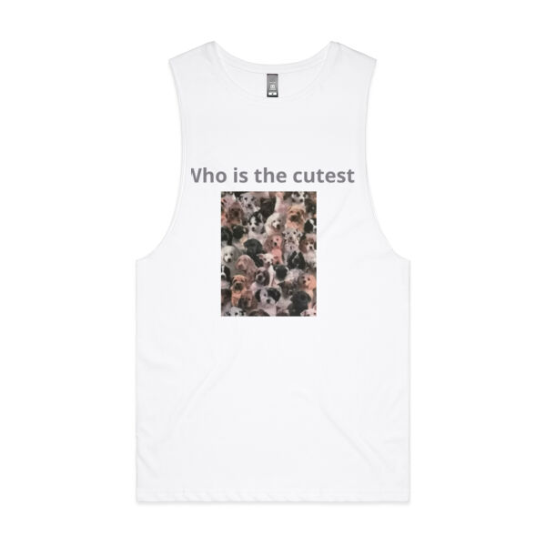Who is the cutest?  - Unisex Barnard Tank Thumbnail