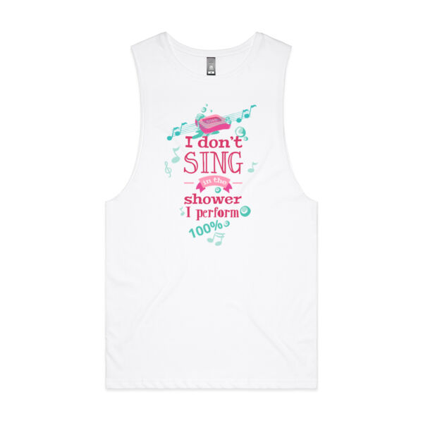 I DON'T SING...I PERFORM - Unisex Barnard Tank Thumbnail