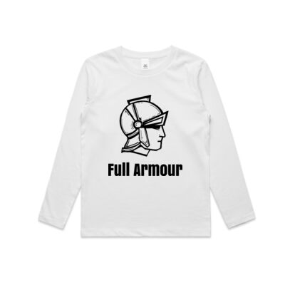 Full Armour Design - Kids Longsleeve Tee Thumbnail