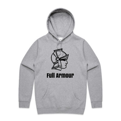 Full Armour Design - Unisex Stencil Hoodie Thumbnail