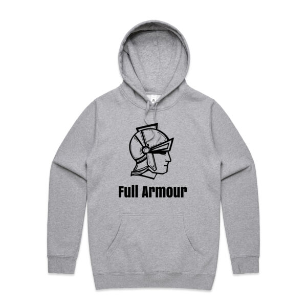 Full Armour Design - Unisex Stencil Hoodie Thumbnail
