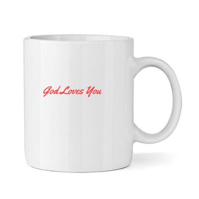 Face Mask "God cares & Love You" - Mug Thumbnail